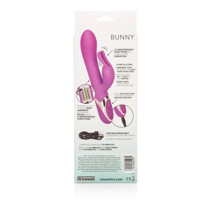 CalExotics Vibrators Enchanted Bunny Pink CalExotics Vibrators Enchanted Bunny Pink