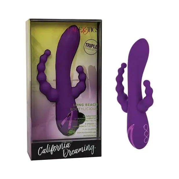 California Dreaming Long Beach Bootylicious Purple CalExotics Vibrators