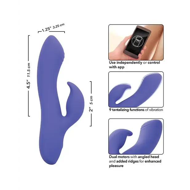 California Exotic Novelties Female Sex Toys Connect App Based Dual Stimulator