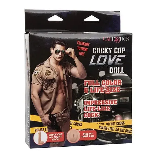 Cocky Cop Love Doll Ivory CalExotics Male Sex Toys