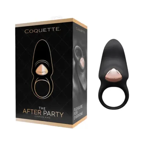 Coquette International Anal Coquette The After Party Couples Ring BlackRose Gold Coquette International Anal Coquette The After Party Couples Ring BlackRose Gold