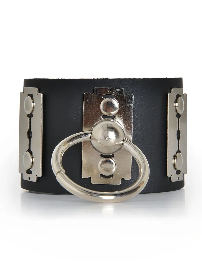 Couples HonourSkintwocom Razor Blade Bondage Bracelet