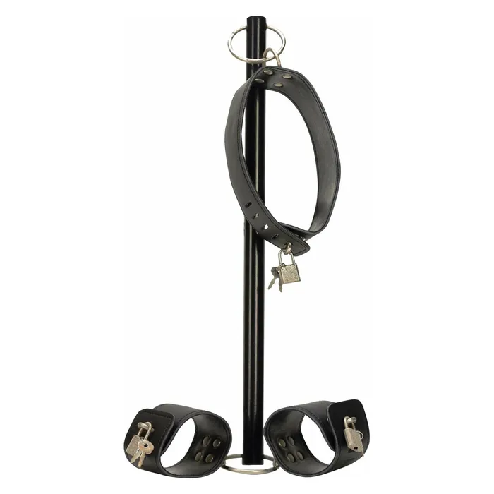 Couples Punishment Punishment Bondage Restraint Neck and Wrist Bar