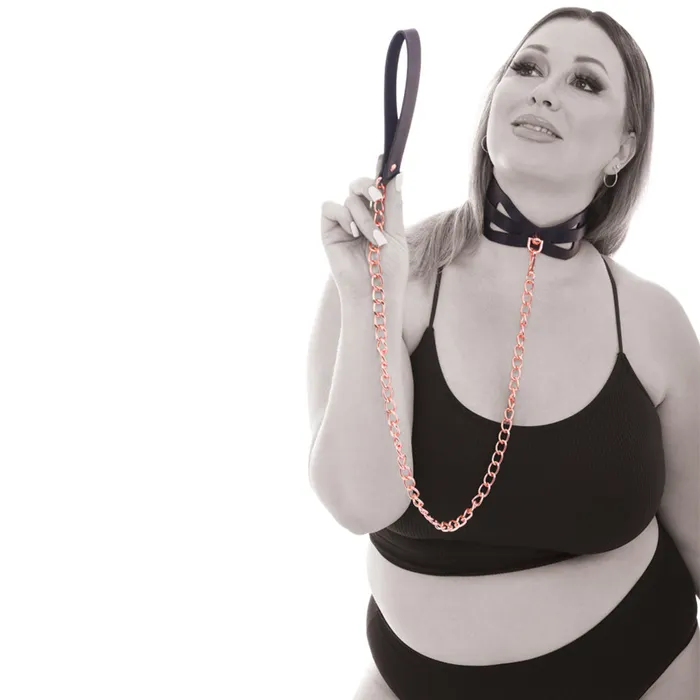 Couples Sportsheets Sex Mischief Brat Collar and Leash