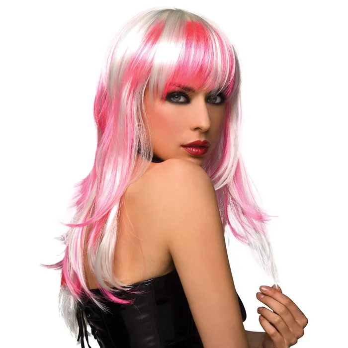 Courtney Wig in Hot Pink XGen Vibrators