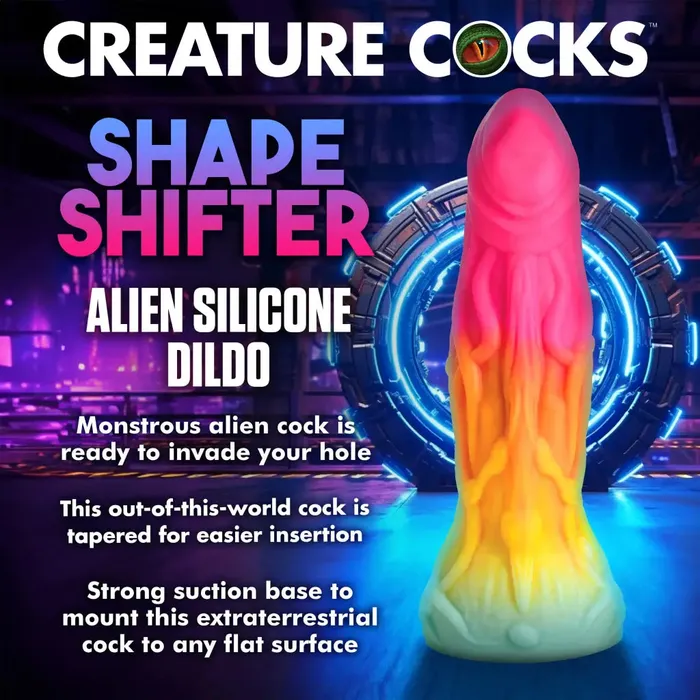 Creature Cocks Shape Shifter Alien Silicone Dildo Creature Cocks Dildos