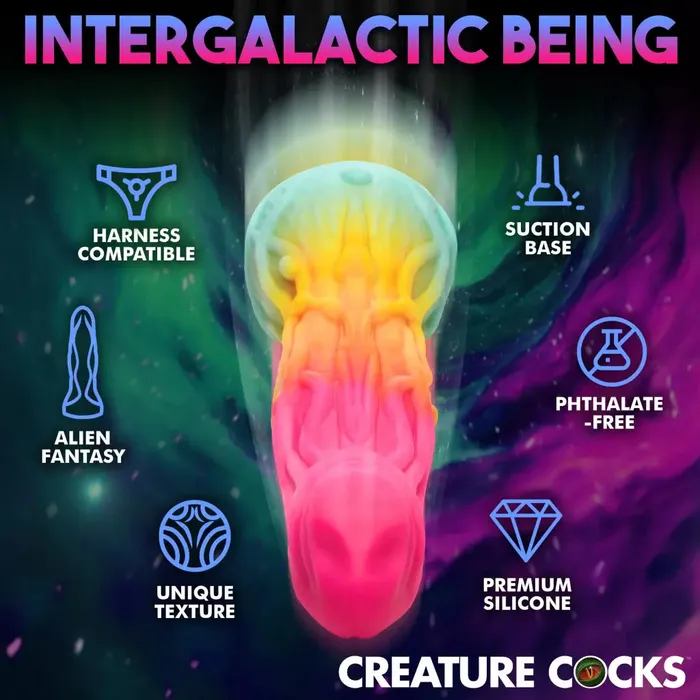 Creature Cocks Shape Shifter Alien Silicone Dildo Creature Cocks Dildos