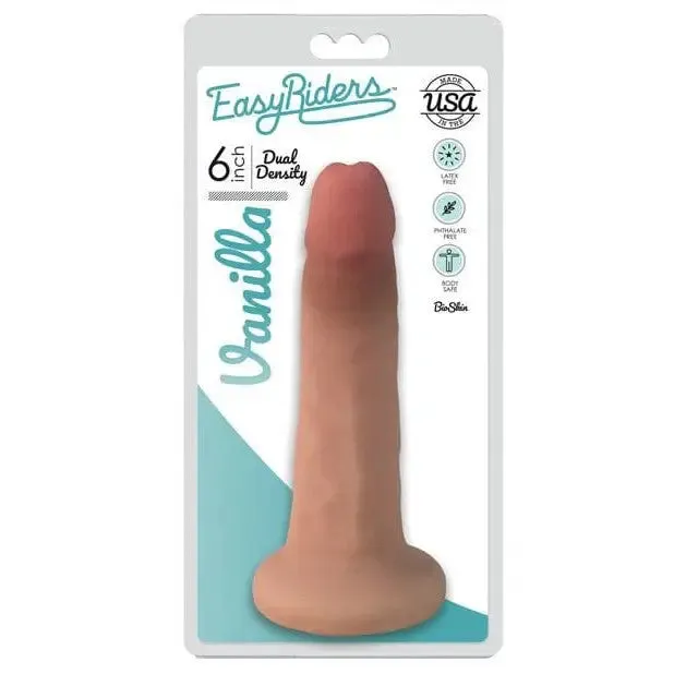 Curve Novelties Easy Rider Dual Density 6 Slim Bioskin Dong Vanilla Curve Toys Dildos Curve Novelties Easy Rider Dual Density 6 Slim Bioskin Dong Vanilla Curve Toys Dildos