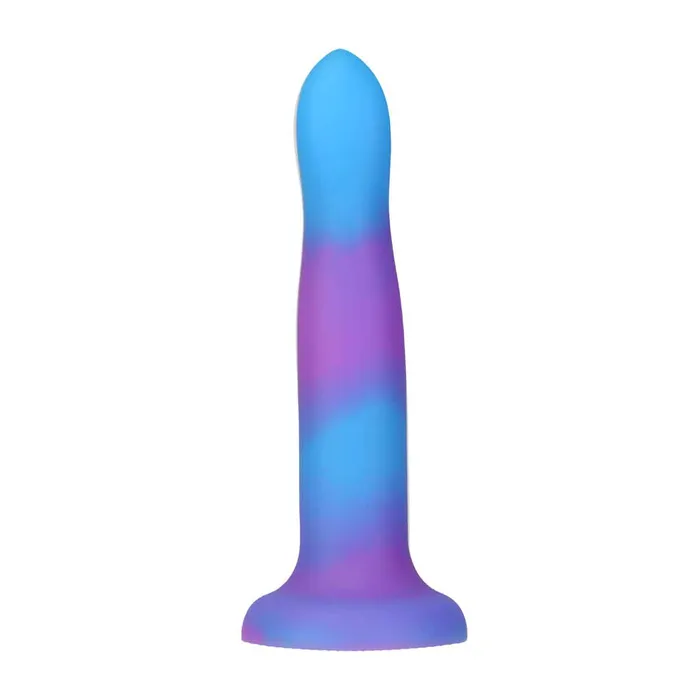 Dildos Addiction Rave by Addiction 8 Glow in the Dark Dildo Blue Purple