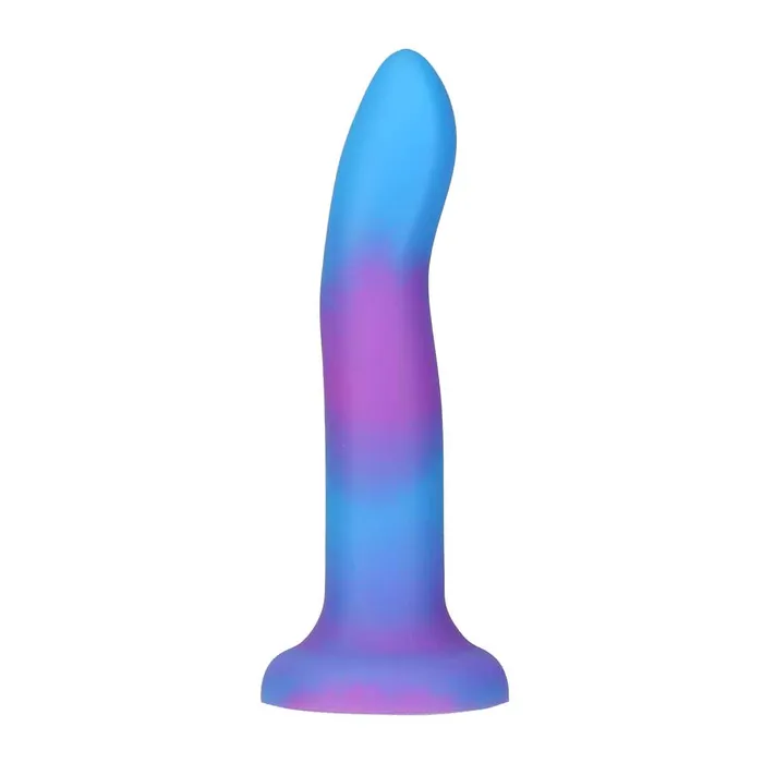 Dildos Addiction Rave by Addiction 8 Glow in the Dark Dildo Blue Purple