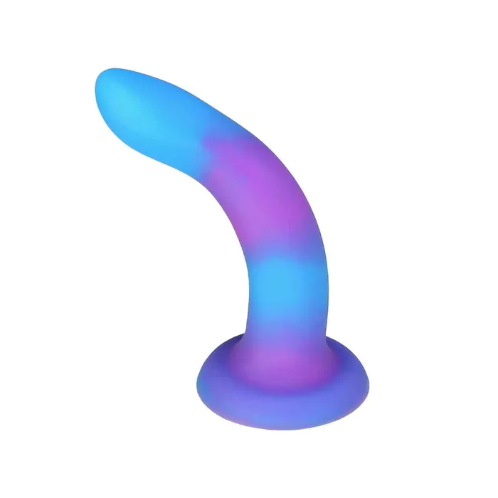 Dildos Addiction Rave by Addiction 8 Glow in the Dark Dildo Blue Purple