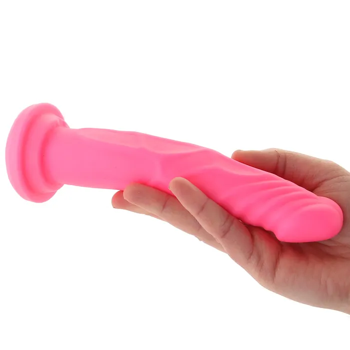 Dildos Blush Neo 75 Inch Dual Density Dildo in Neon Pink Dildos Blush Neo 75 Inch Dual Density Dildo in Neon Pink