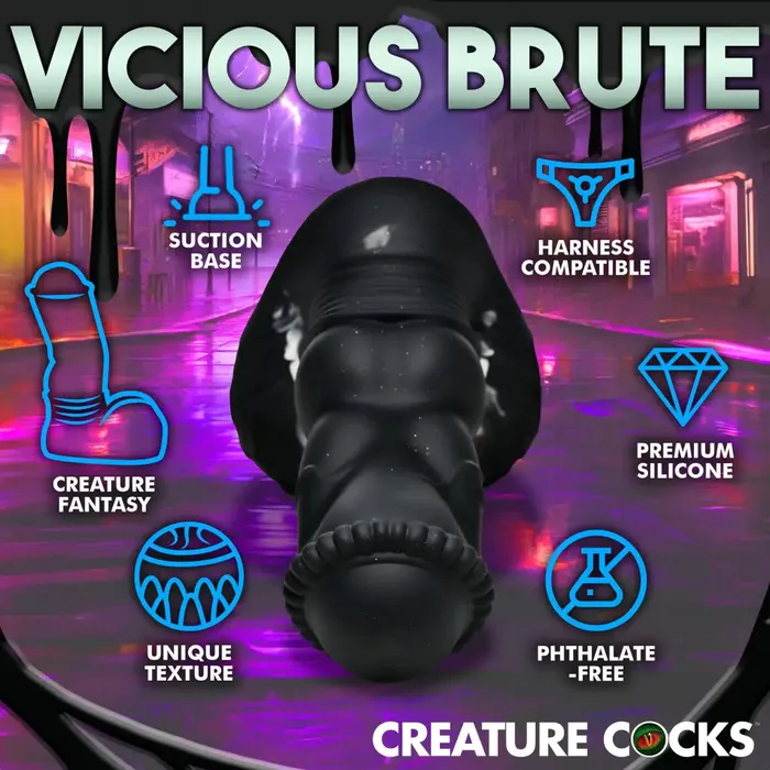 Dildos Creature Cocks Creature Cocks Venom Silicone Dildo