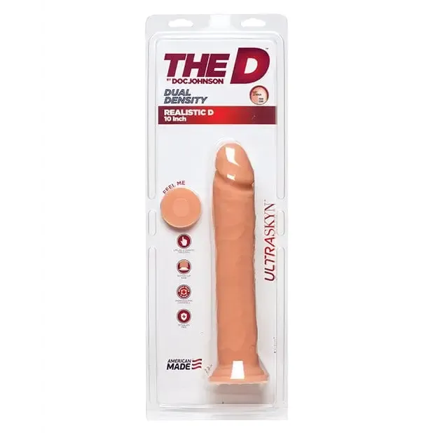 Dildos Doc Johnson The D 10 Realistic D Vanilla