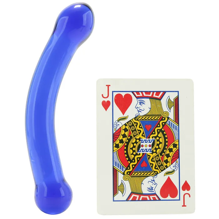 Dildos Electric Eel 6 Inch Curved GSpot Glass Dildo Dildos Electric Eel 6 Inch Curved GSpot Glass Dildo