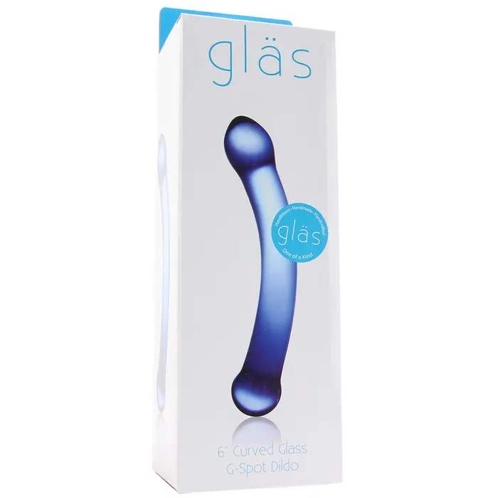 Dildos Electric Eel 6 Inch Curved GSpot Glass Dildo Dildos Electric Eel 6 Inch Curved GSpot Glass Dildo