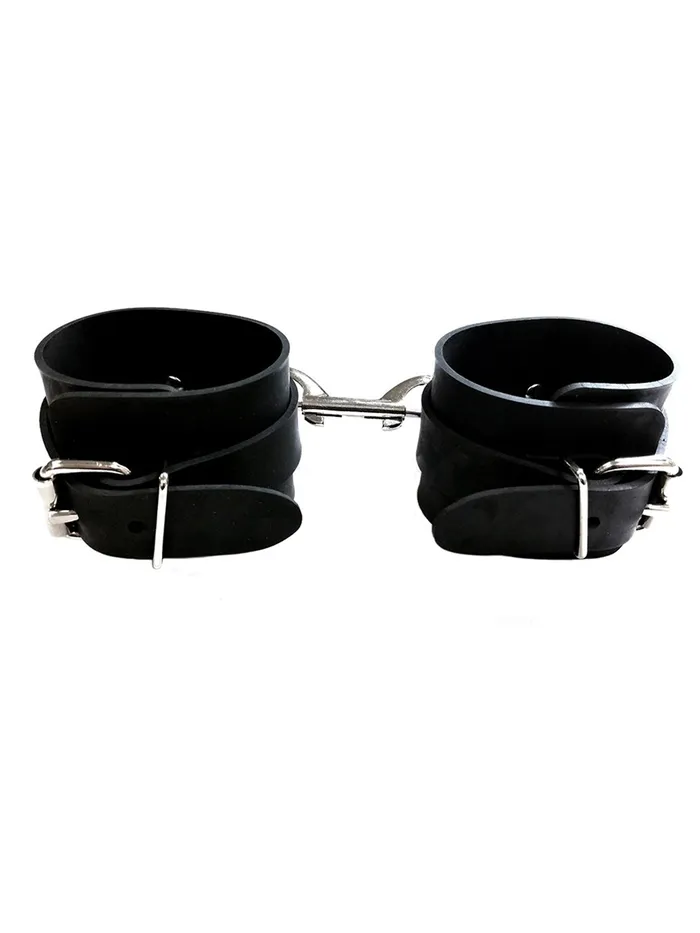 Dildos HonourSkintwocom Rubber Wrist Trigger Hook Cuffs Dildos HonourSkintwocom Rubber Wrist Trigger Hook Cuffs
