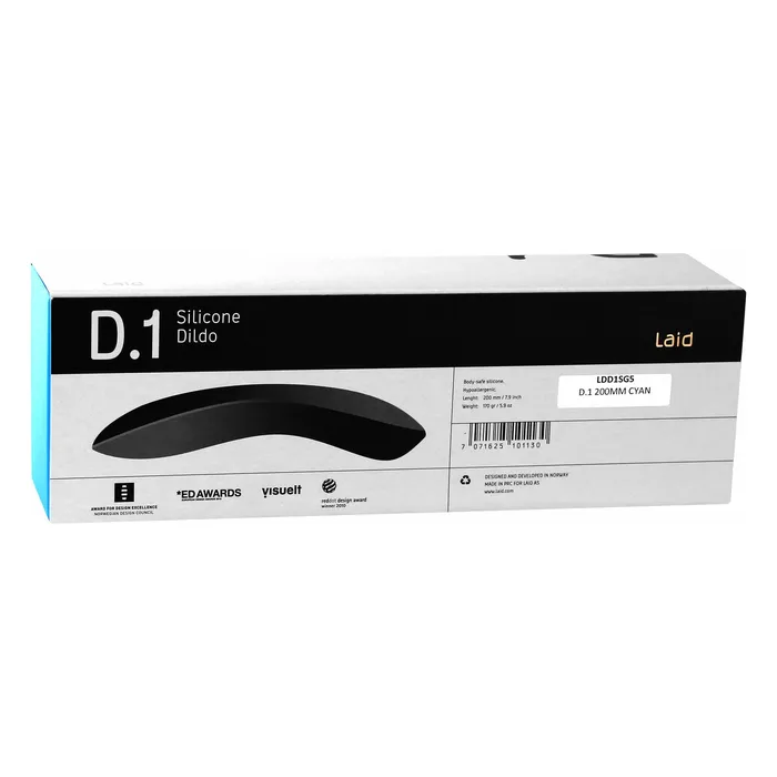 Dildos Laid D1 Silicone Dildo Black Laid