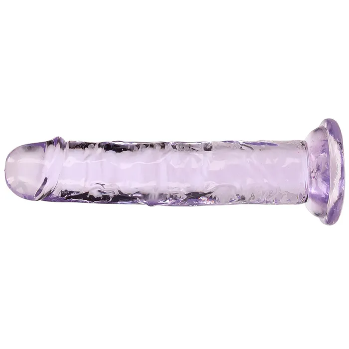 Dildos Shots Toys RealRock Crystal Clear Jelly 6 Inch Dildo in Purple Dildos Shots Toys RealRock Crystal Clear Jelly 6 Inch Dildo in Purple