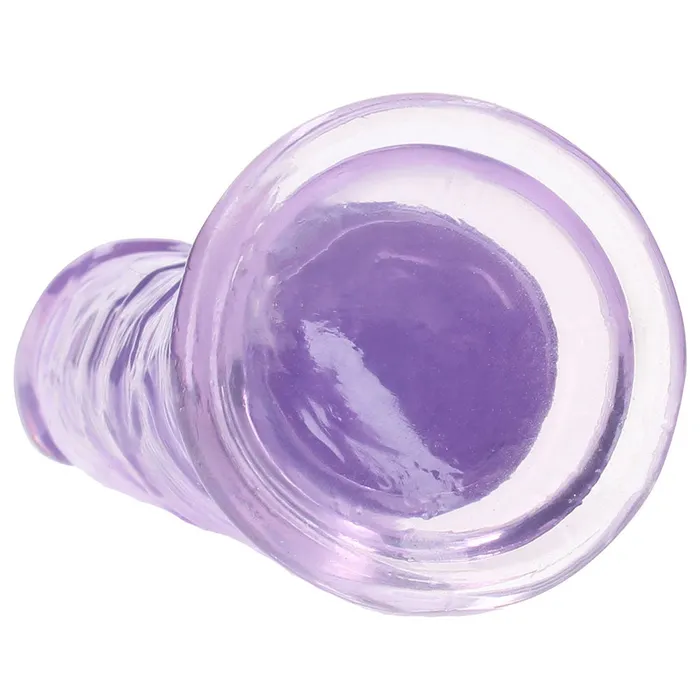 Dildos Shots Toys RealRock Crystal Clear Jelly 6 Inch Dildo in Purple Dildos Shots Toys RealRock Crystal Clear Jelly 6 Inch Dildo in Purple
