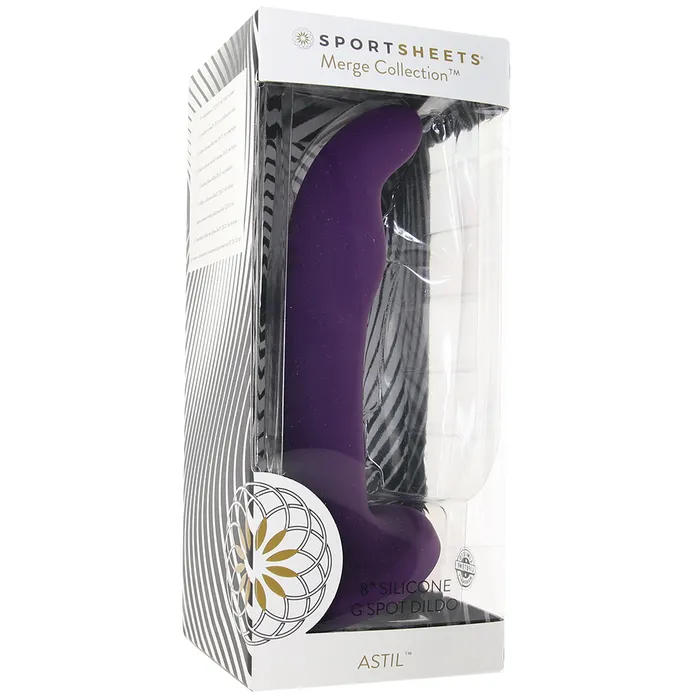Dildos Sportsheets Astil 8 Inch GSpot Dildo Dildos Sportsheets Astil 8 Inch GSpot Dildo