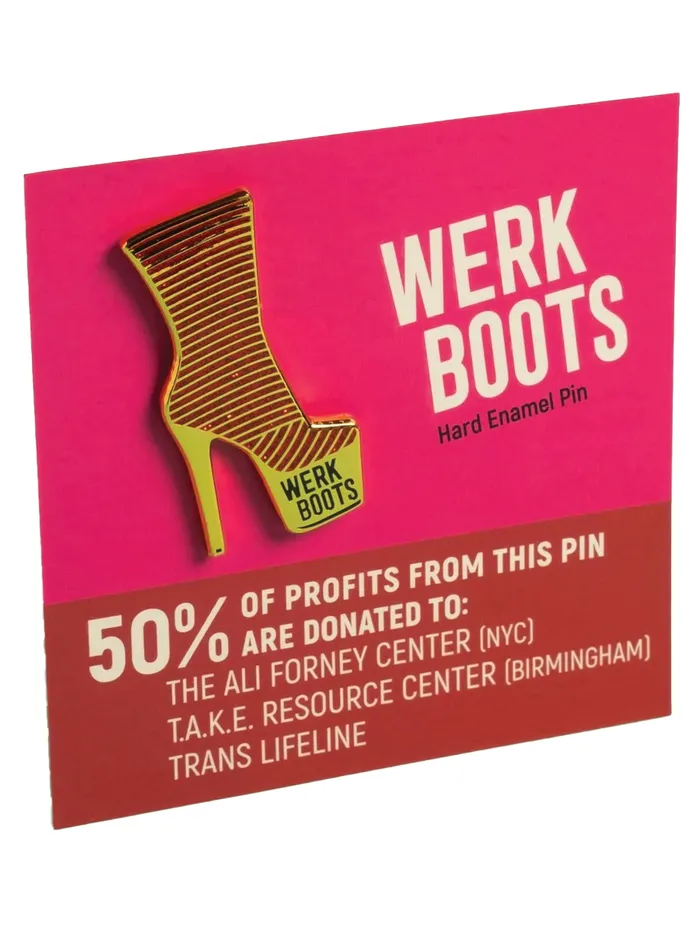 Dissent Pins Vibrators Werk Boots Pin