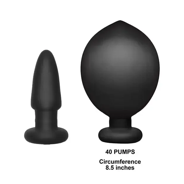 Doc Johnson Anal Deluxe Wonder Plug Inflatable Vibrating Butt Plug Multi Speed Doc Johnson Anal Deluxe Wonder Plug Inflatable Vibrating Butt Plug Multi Speed