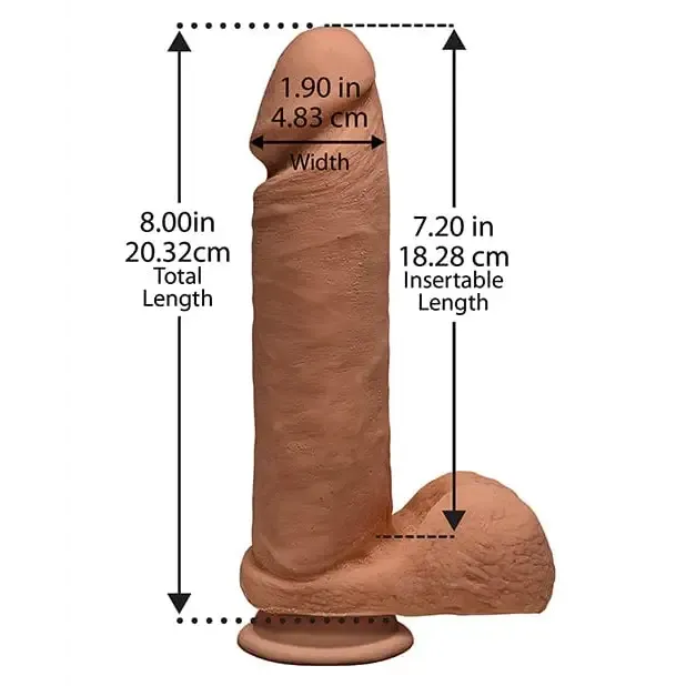 Doc Johnson Dildos The D 8 Dual Density Perfect D Wballs Caramel Doc Johnson Dildos The D 8 Dual Density Perfect D Wballs Caramel