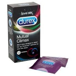 Durex Mutual Climax 12 Pack Condoms Durex Female Sex Toys