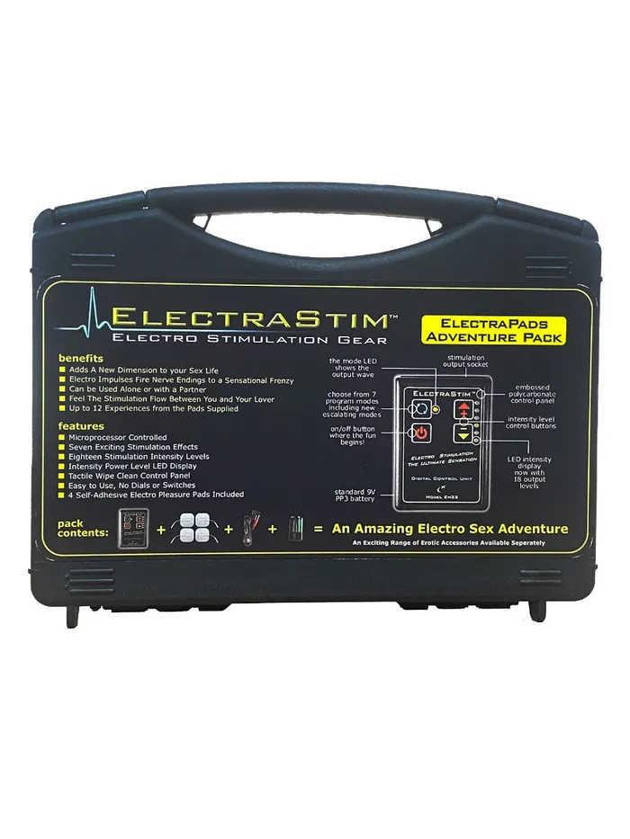 Electrastim Electro Sex Pack HonourSkintwocom Male Sex Toys
