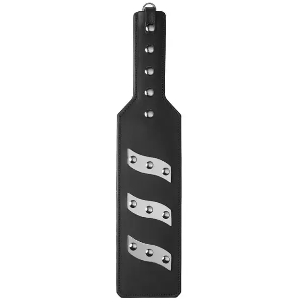 ElectraStim Restraints Electrastim Electrapaddle Leather Electro Spanking Paddle