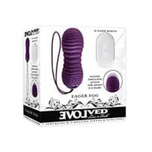 Evolved Evolved Eager Egg Vibrating Thrusting Egg with Wireless Remote Female Sex Toys Evolved Evolved Eager Egg Vibrating Thrusting Egg with Wireless Remote Female Sex Toys