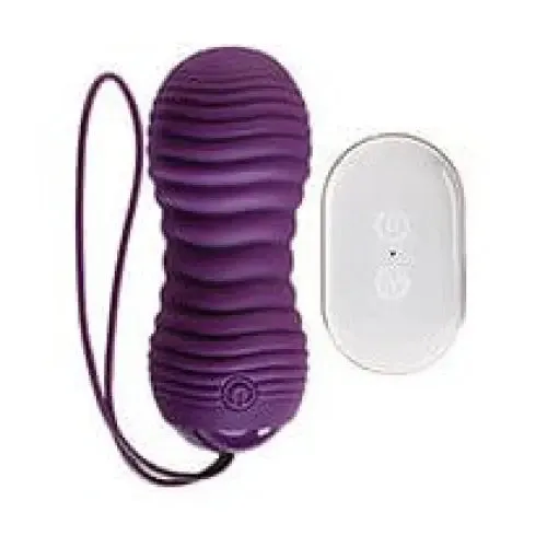 Evolved Evolved Eager Egg Vibrating Thrusting Egg with Wireless Remote Female Sex Toys