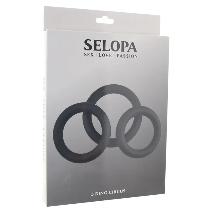 Evolved Novelties Selopa 3 Ring Circus CRing Set Male Sex Toys