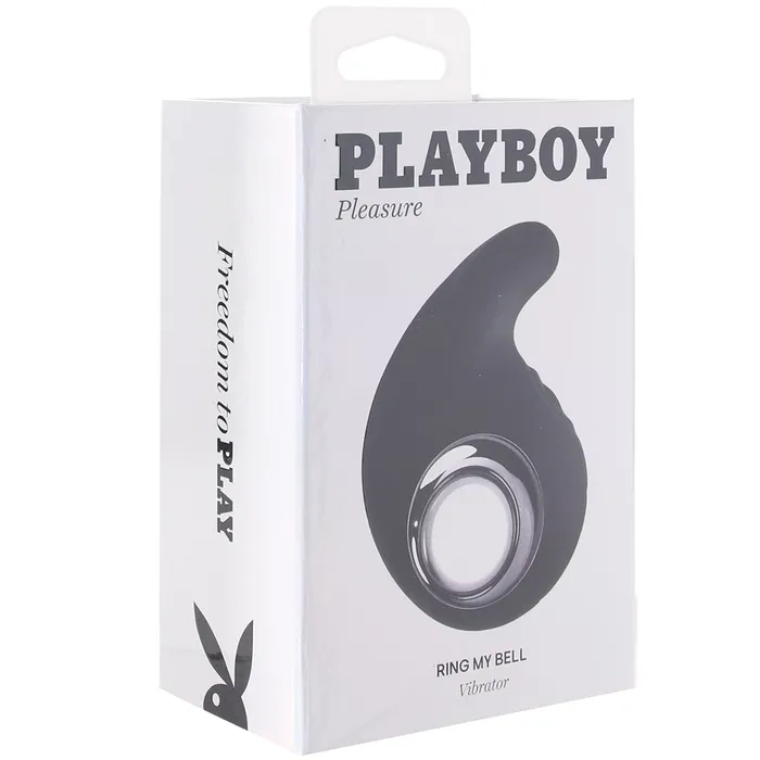 Evolved Novelties Vibrators Playboy Ring My Bell Vibe in Black