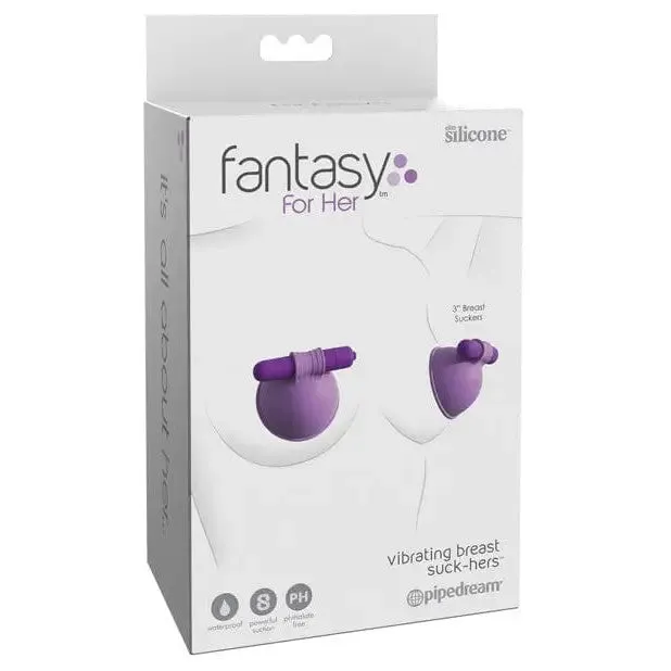 Fantasy for Her Female Sex Toys Fantasy For Her Vibrating Breast Suckhers