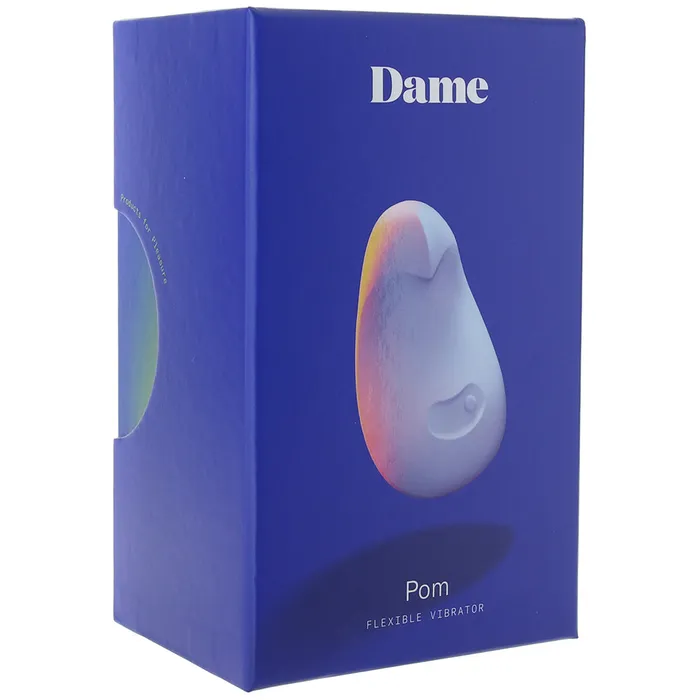 Female Sex Toys DAME Products Dame Pom Flexible Vibe in Ice