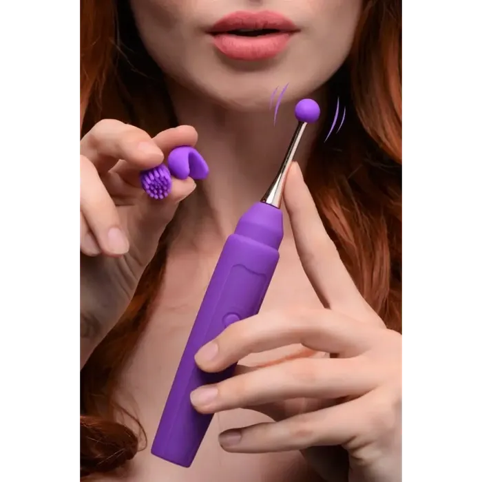 Female Sex Toys inmi 10x En Pointe Silicone Pinpoint Teaser With Attachments Female Sex Toys inmi 10x En Pointe Silicone Pinpoint Teaser With Attachments