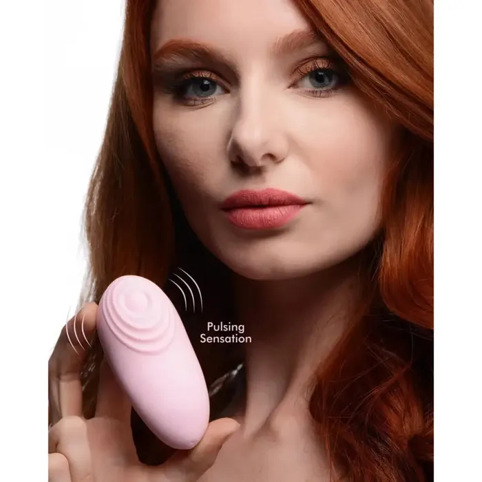 Female Sex Toys inmi 7x Pulsing Silicone Clit Stimualtor