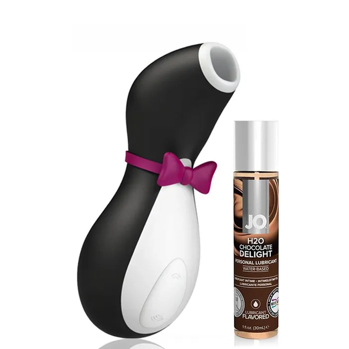 Female Sex Toys Satisfyer Satisfyer Pro Penguin Next Gen Silent Clitoral Stimulator Chocolate Lube 30ml Female Sex Toys Satisfyer Satisfyer Pro Penguin Next Gen Silent Clitoral Stimulator Chocolate Lube 30ml