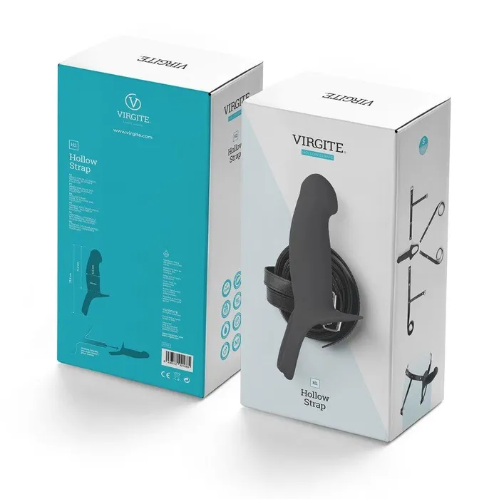 Female Sex Toys Virgite VIRGITE Hollow Strapon Dildo Harness