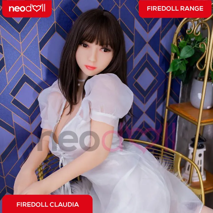 Fire Doll Male Sex Toys Fire Doll Claudia Realistic Sex Doll Tongue included 161cm Natural