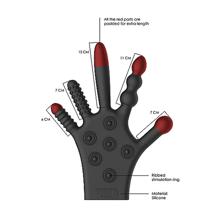 Fist It Male Sex Toys FIST IT Silicone Stimulation Glove