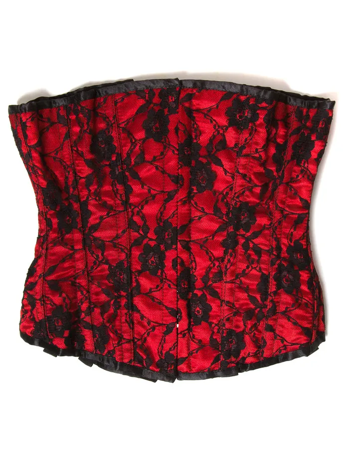 Floral Corset Red 24 Inch HonourSkintwocom Anal