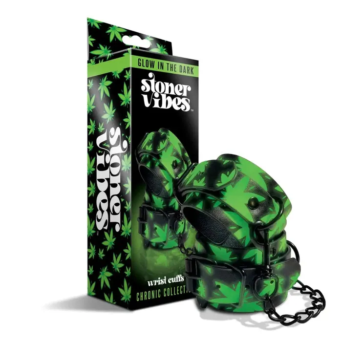 Global Novelties Female Sex Toys Stoner Vibe Chronic Collection Glow In The Dark Wrist Cuffs Global Novelties Female Sex Toys Stoner Vibe Chronic Collection Glow In The Dark Wrist Cuffs