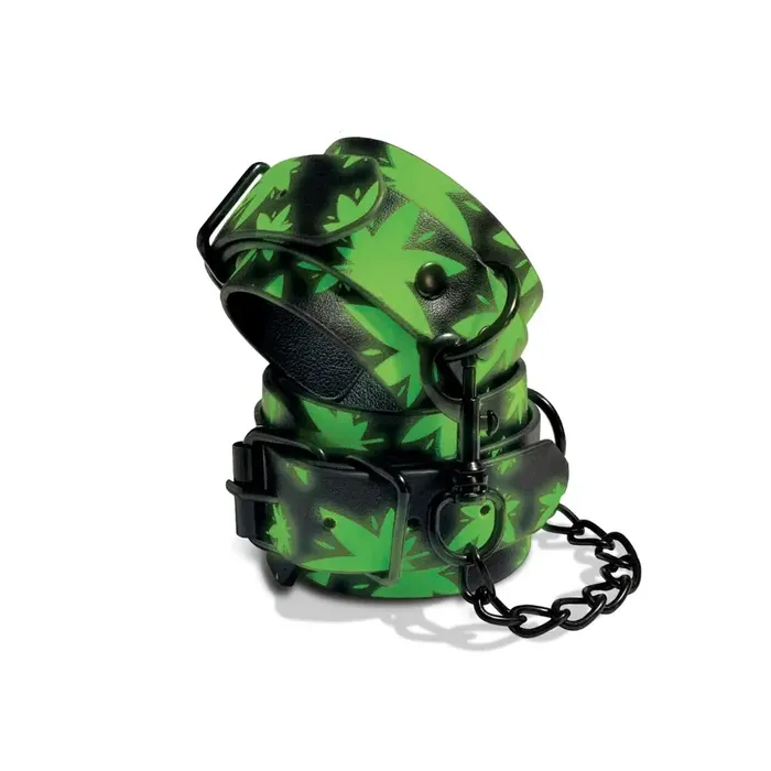Global Novelties Female Sex Toys Stoner Vibe Chronic Collection Glow In The Dark Wrist Cuffs Global Novelties Female Sex Toys Stoner Vibe Chronic Collection Glow In The Dark Wrist Cuffs