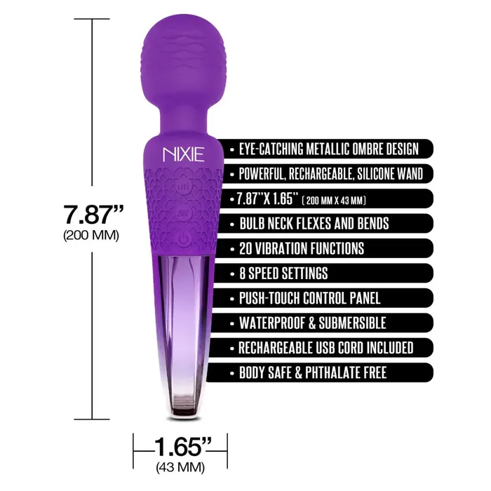 Global Novelties Vibrators Nixie Purple Play Bundle Global Novelties Vibrators Nixie Purple Play Bundle
