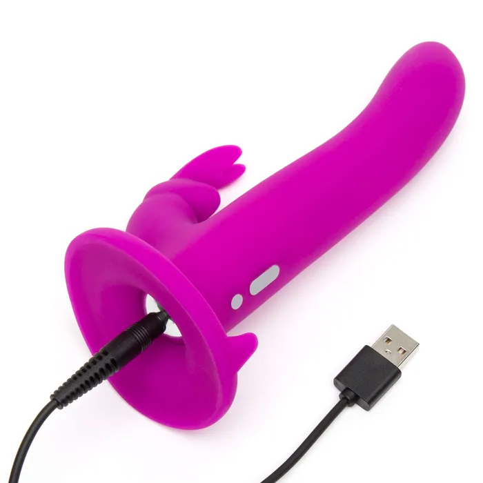 Happy Rabbit StrapOn Kit Purple LoveHoney Female Sex Toys