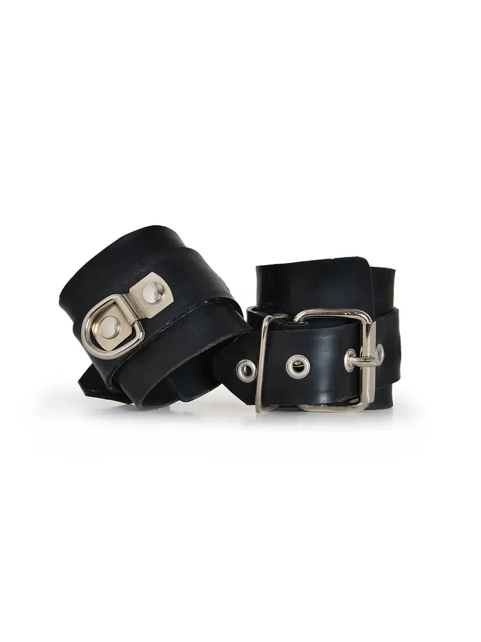HonourSkintwocom Dildos Latex Rubber Wrist Restraints