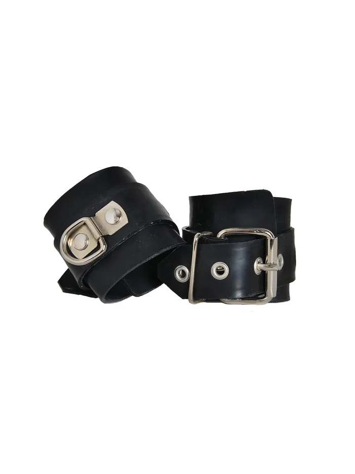 HonourSkintwocom Dildos Latex Rubber Wrist Restraints